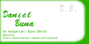 daniel buna business card